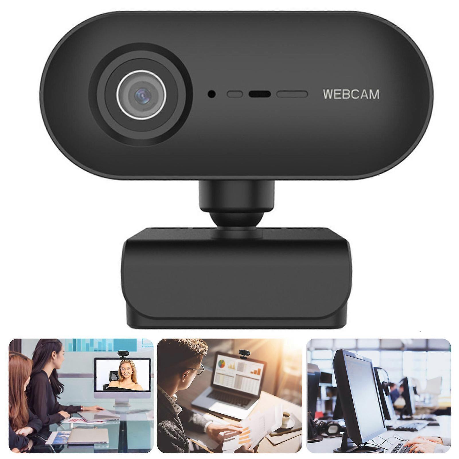 HD Rotating USB Webcam C7 1280x720p with Noise-Reducing Mic
