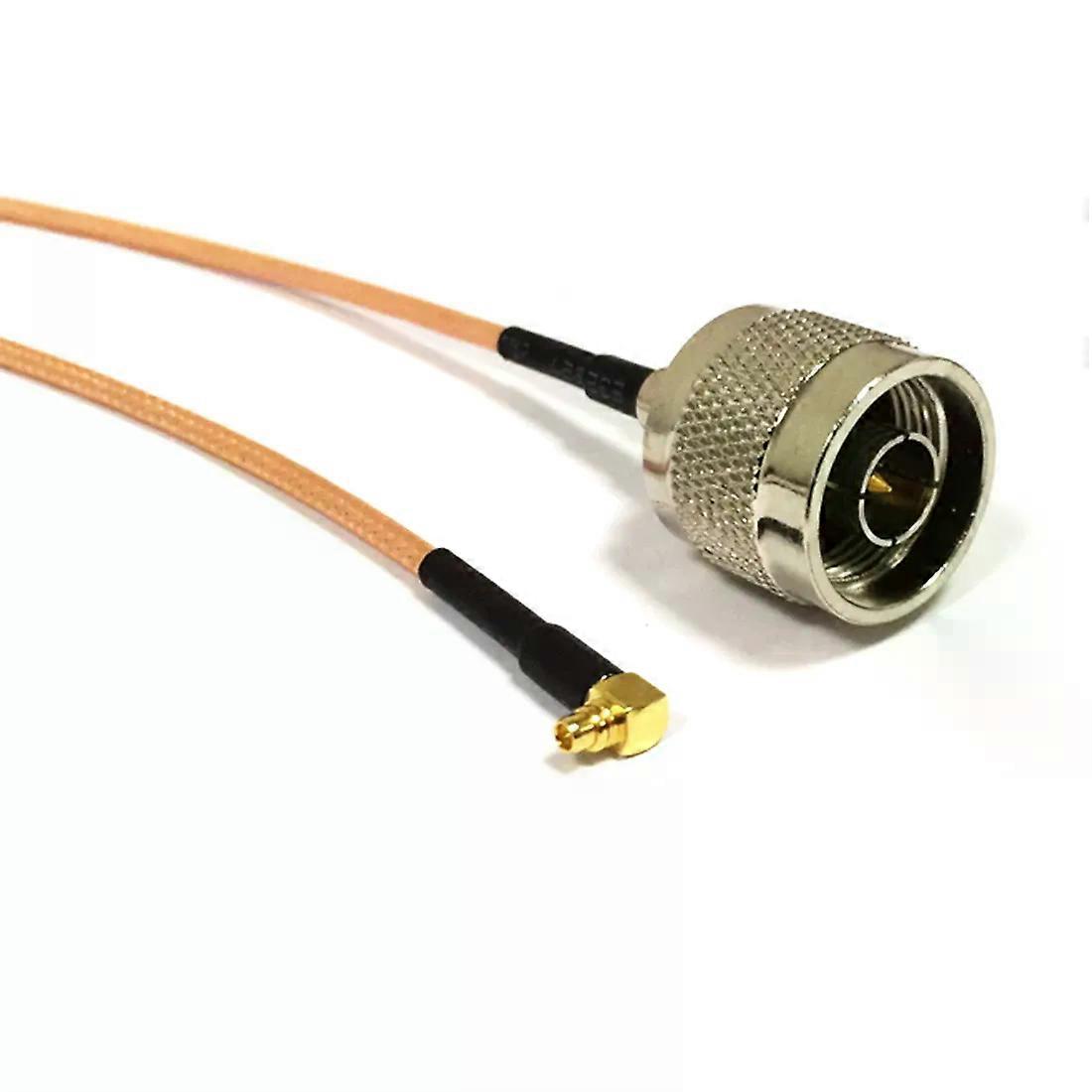 RG316 RG174 RG178 Coax Cable MMCX Right Angle 90-Degree to N Type Male Pigtail Adapter 15cm/30cm/50cm/100cm for Wifi Router