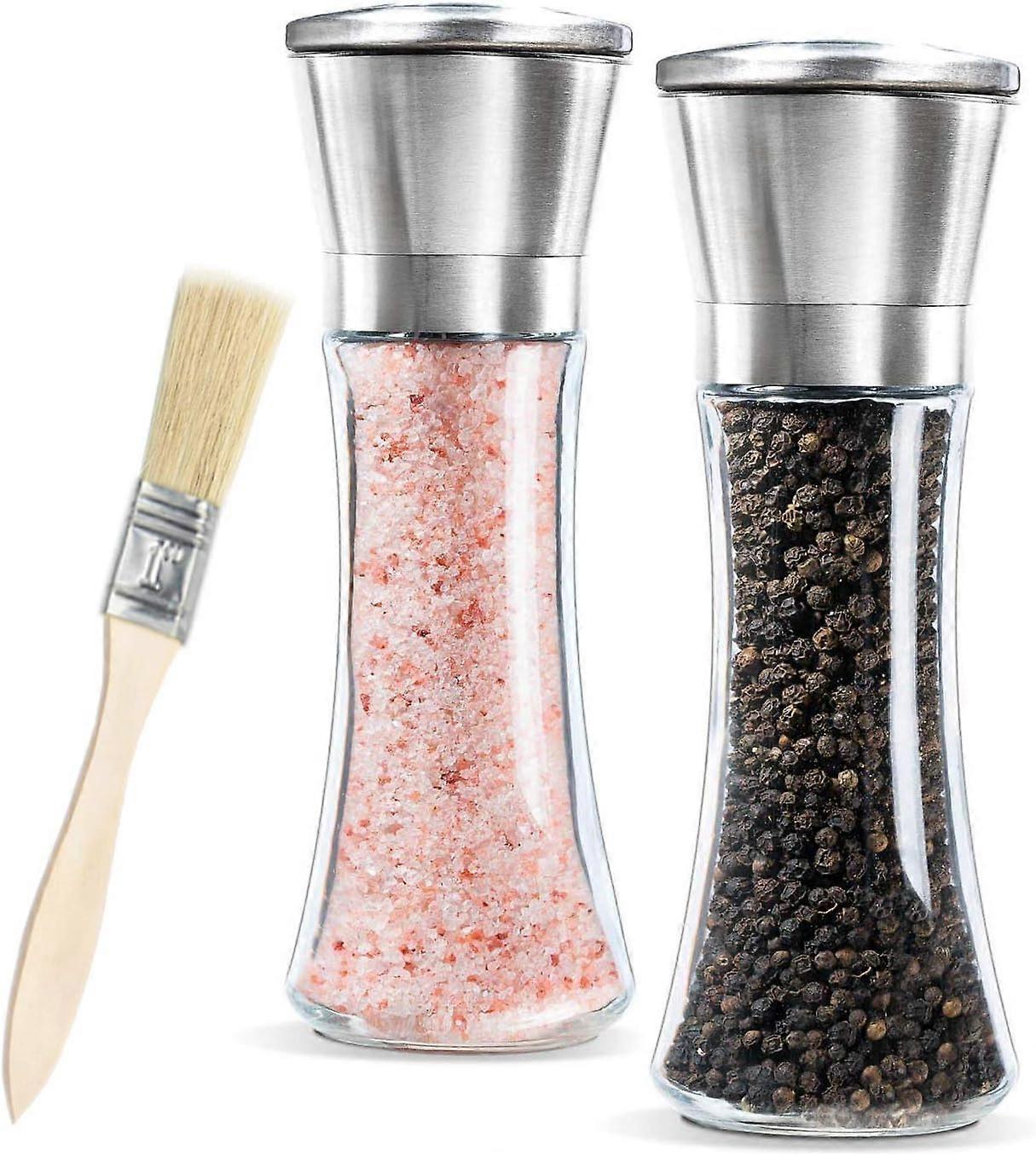 Spice Grinders, Adjustable Ceramic Roter, Tightly Sealed Cap