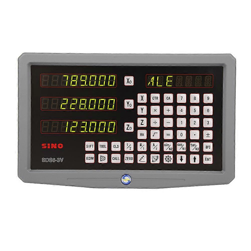 SDS6-3V 3 Axis DRO Digital Readout for Lathe Milling Machine