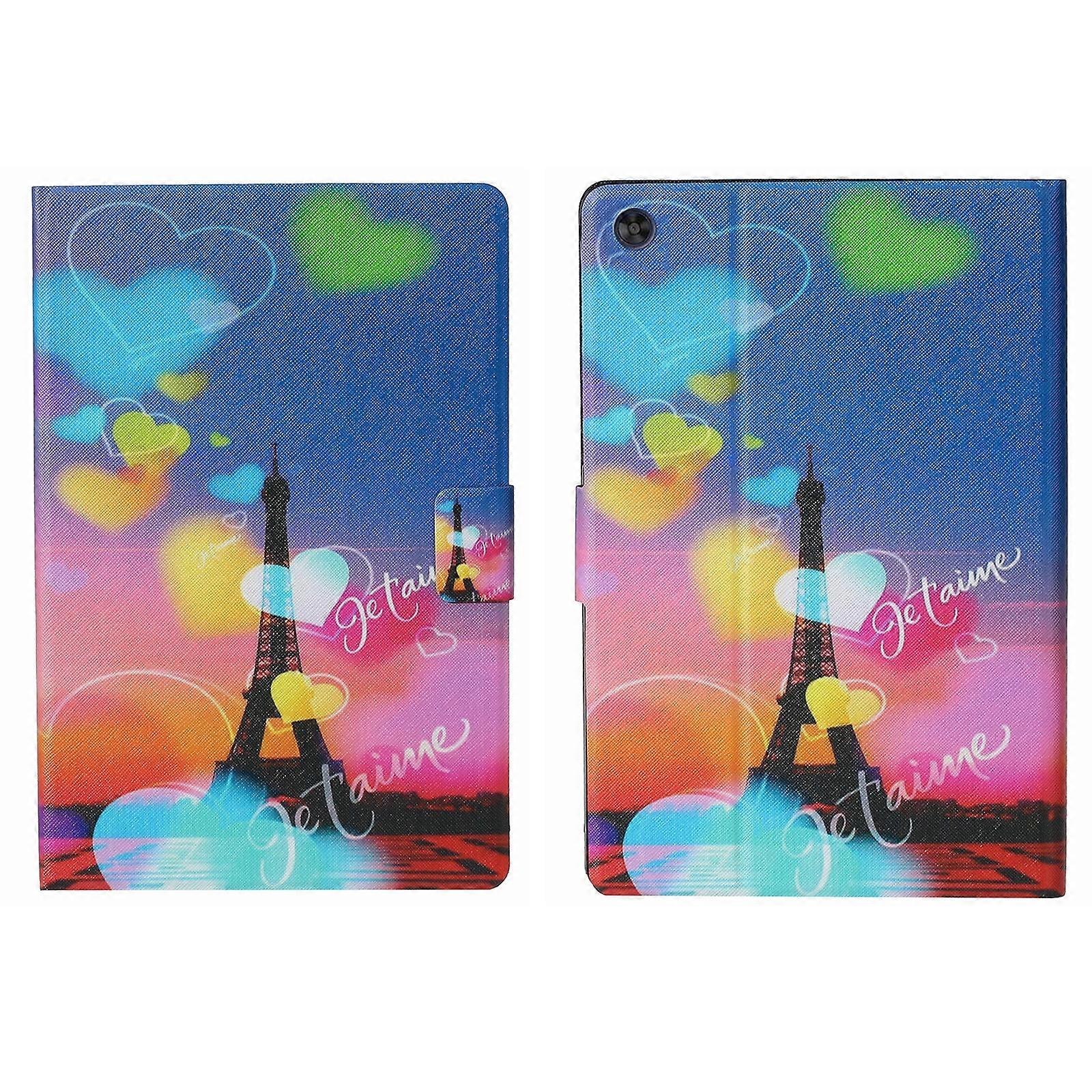Voltage Coloured Drawing Smart PU Tablet Case with Sleep / Wake-up Function