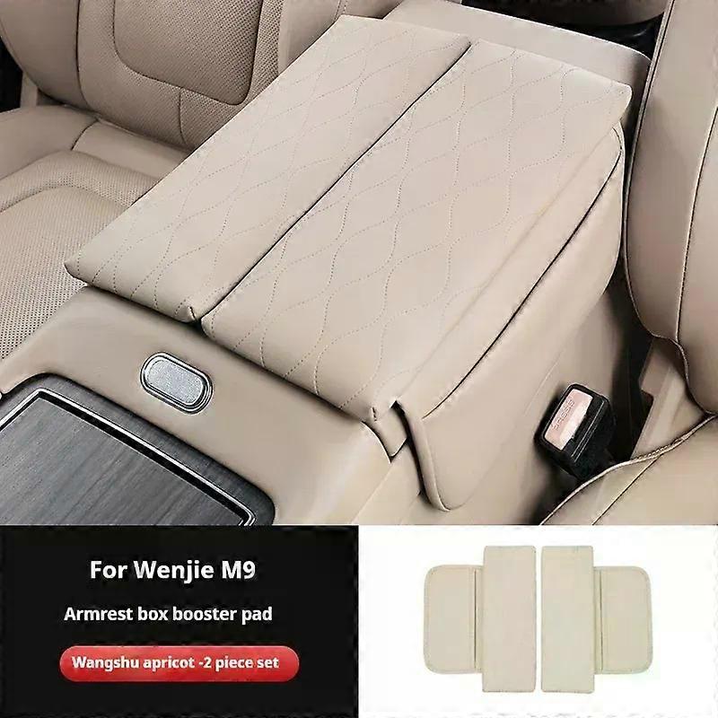 compatible for Wenjie M9 Center Console Armrest Booster Pad Interior Modified Storage  Armrest Box Cushion Heightener Central Box