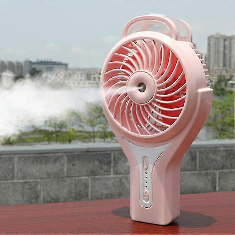 مروحة ضباب USB محمولة من Rose Mini مع مرطب ضباب تبريد شخصي ، بطارية قابلة لإعادة الشحن ، مروحة تبريد منزلية