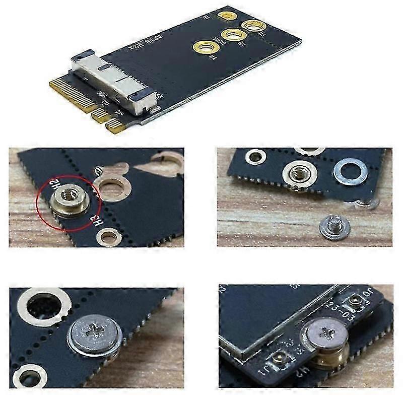 1PCS NGFF M.2 Key A/E Adapter Card Wireless Network Card Adapter Card for BCM94360CS2 BCM94360 BCM9