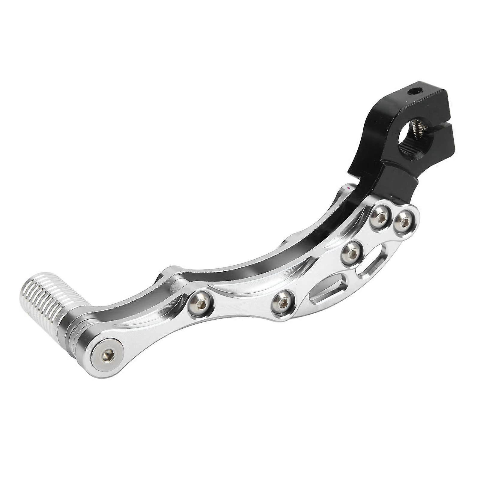Kick Starter Lever High Strength Aluminum Alloy Universal Fit For Motorcycle And Scooter Silver