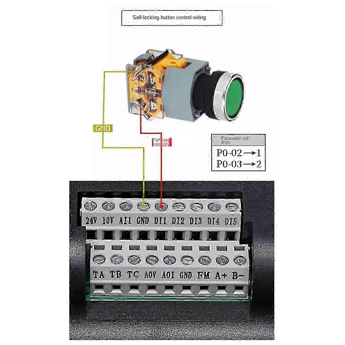 Inverter 220V Frequency Inverter 1.5KW Frequency Converter Variable Frequency Drive
