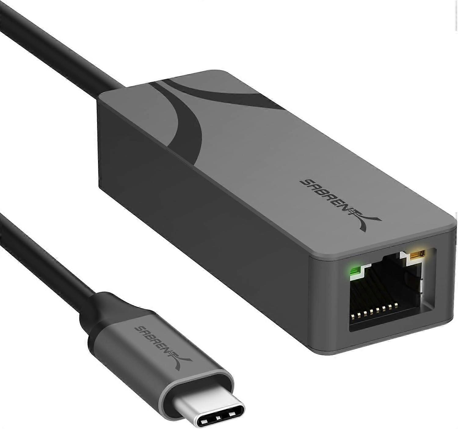 2025 Latest Model USB-C to 2.5Gbps Ethernet Adapter, Aluminum USB-C to RJ45