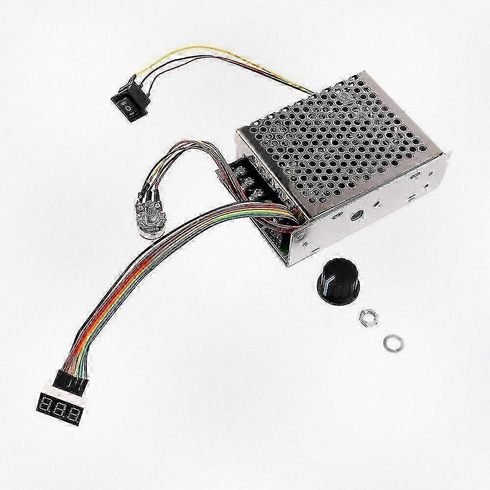 10-55V 60A DC Motor Speed Controller PWM for 12V, 24V, 48V Systems - 2000W Max, Reversible Potentiometer for Suitable Brands