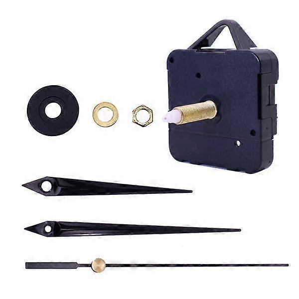 2x DIY Wall Quartz Clock Movement Mechanism 3 Hands Fittings Silent for Clock