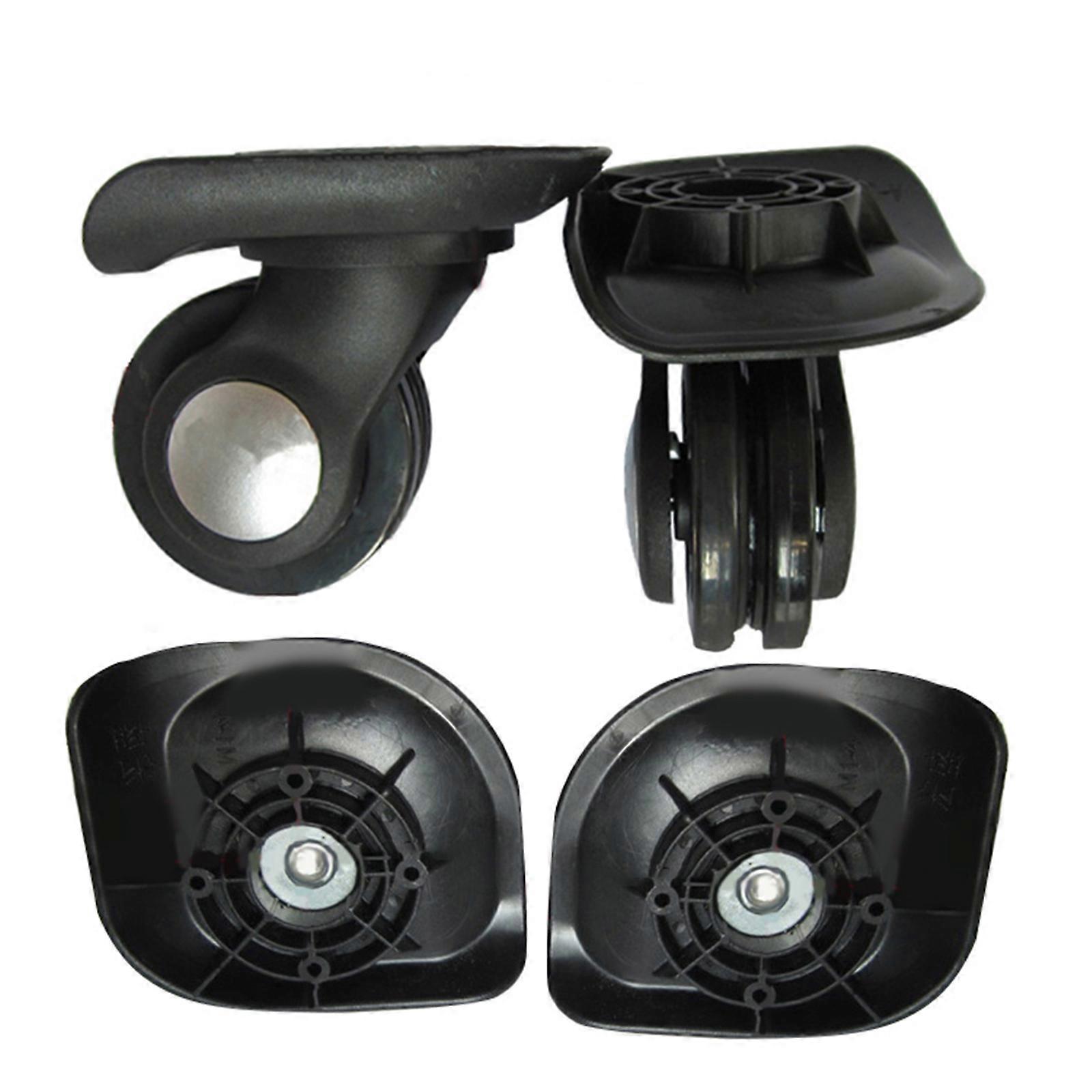 2Pcs Trolley Casters Replacement Suitcase Luggages Box Wheels Double Row 360° Spinner Repairing Kit Wheels