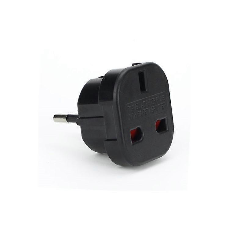 UK to EU AC Travel Power Socket Plug Adapter Converter
