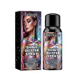 2025 Eelhope Stage Sminke Glitter Spray Dansefest Festival Atmosfære Karneval Hår Kroppshøydepunkt Skinnende Spray