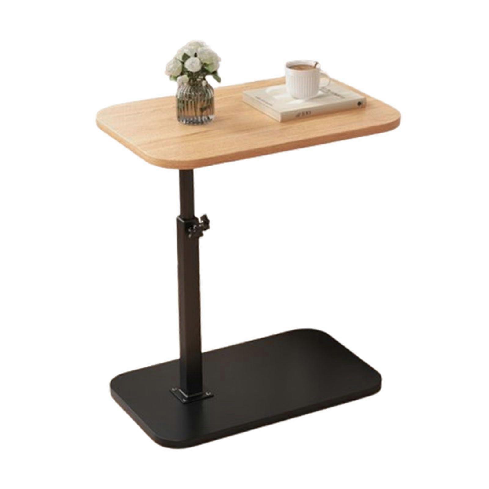 Adjustable bedside table, heightadjustable, Cshaped, 360° swivel (C45x30cm)