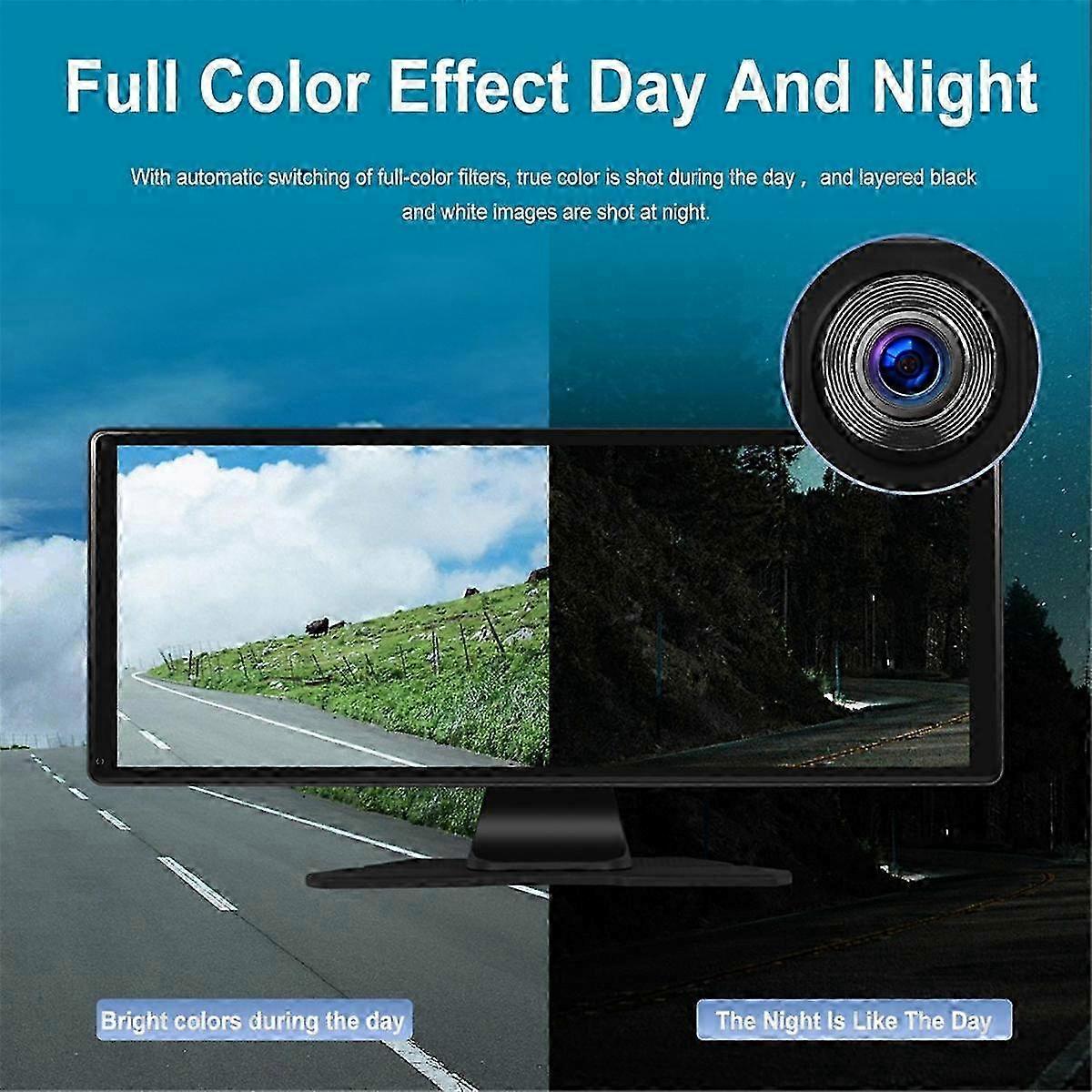 11.3In Portable Smart Car Multimedia Player Wireless Carplay Android Auto 4k Dvr Dash Cam Adas Mirr