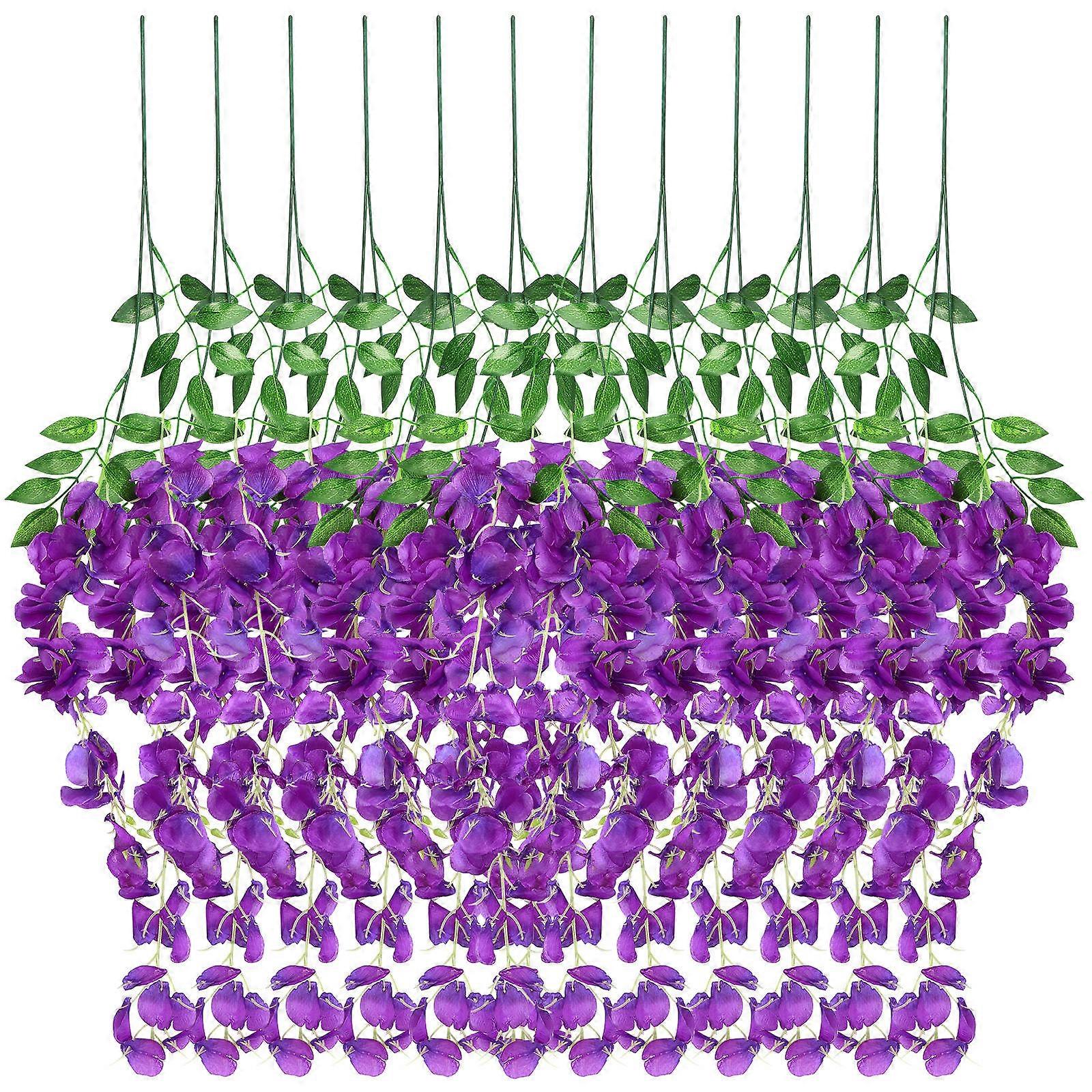 Artificial Hanging Decor for Backdrops, Simple Maintenance with Vibrant Appeal