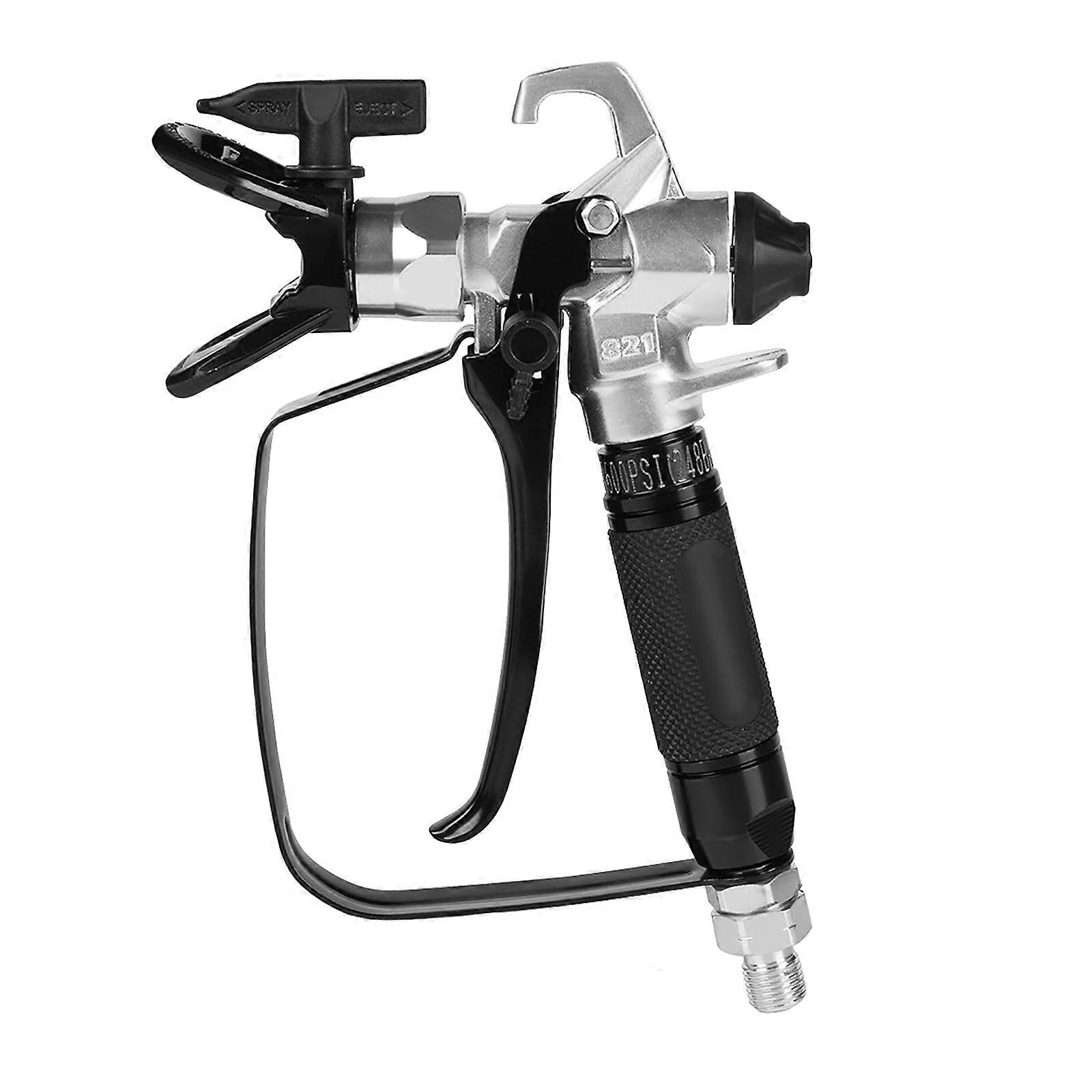 Professional Airless Paint Sprayer Guns High Pressure With Reversible Nozzle Tip Ergonomic Triggers And Leak Proof