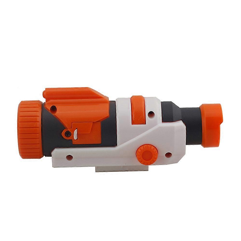 Plastic Detachable Flashlight Scope Attachment Stock Mount(1pc, orange)