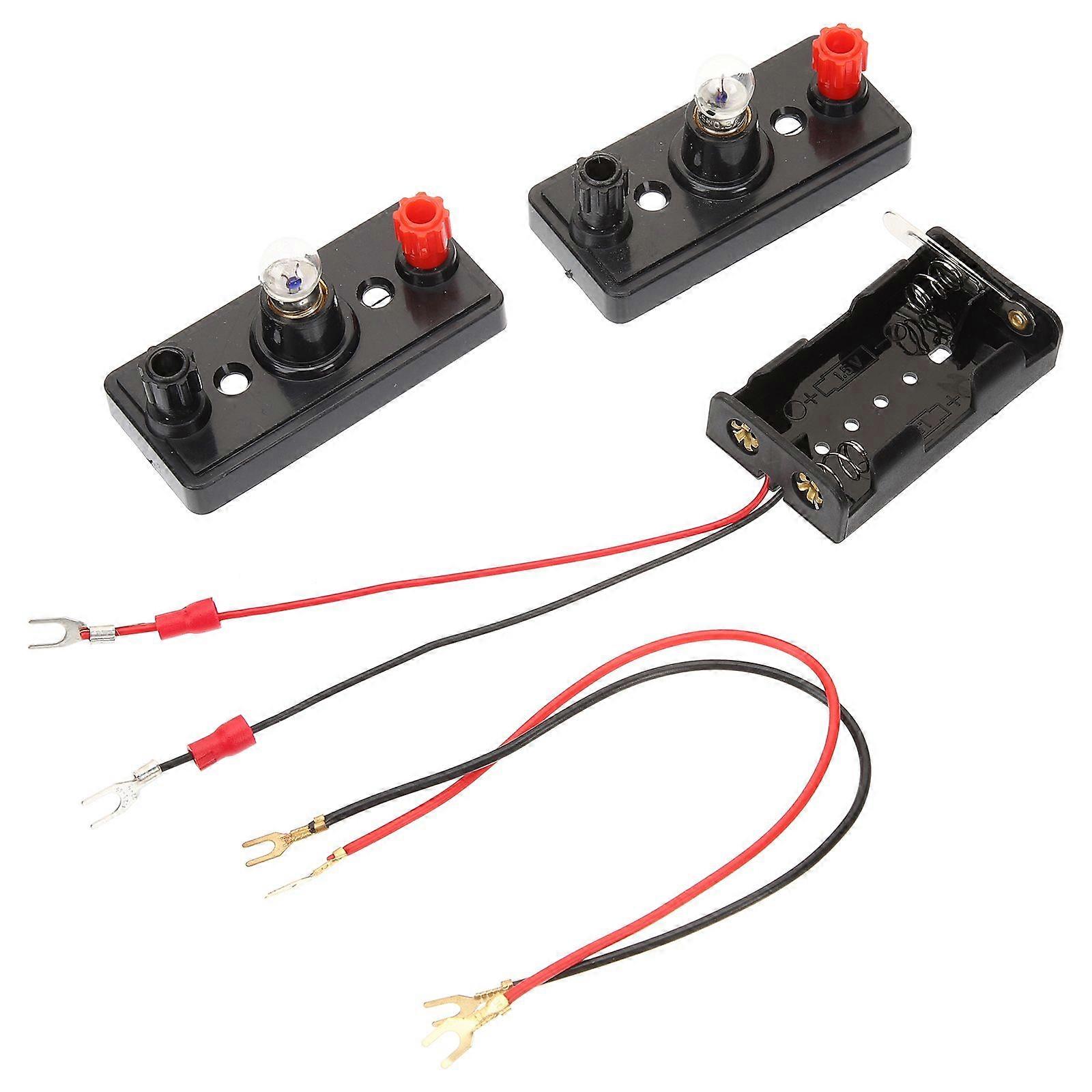 1 Set Electrical Circuit Experiment Tools Elementary School Science Experiment Bulbs