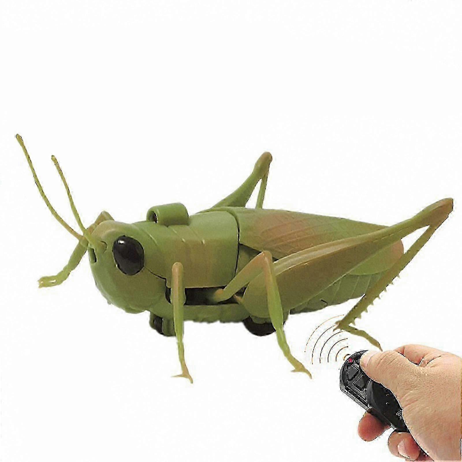 Artificial Electronic Insect Toy Trickster Multicolor Remote Control Grasshopper