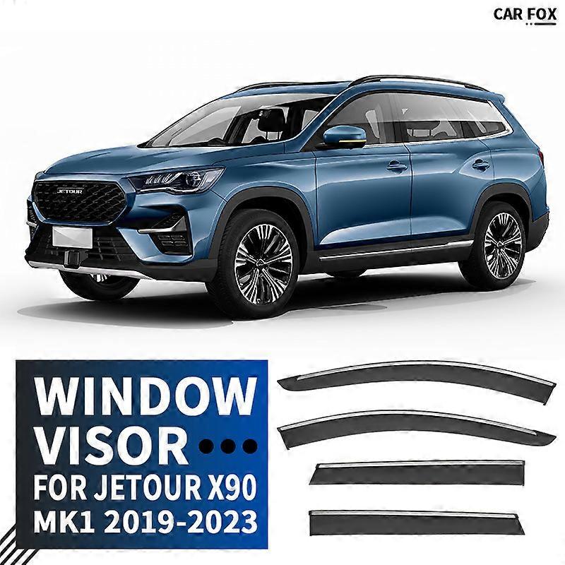 Applies to For Chery X90 X95 Plus 2019-2022+ Car Window Visor Awning Shelters Windshield Side Window Rain Sun Shade Accessories Car Styling