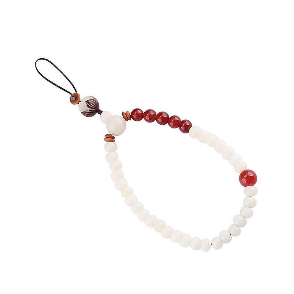Jade Agate Phone Hanging Rope Assorted Color Wrist Strap with DIY Versatility for Decor
