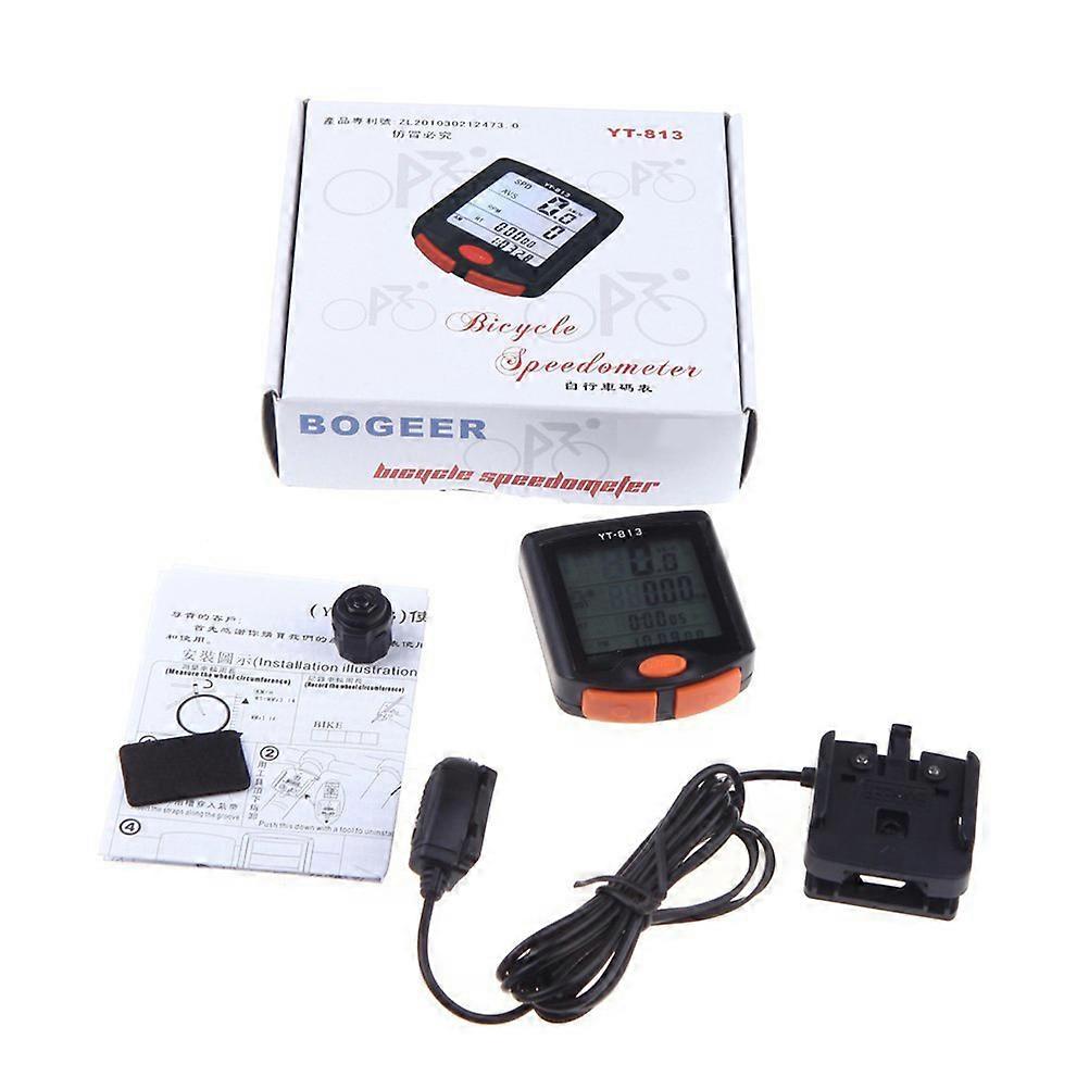 Back Light Speedometer Bike Tachometer for Cycling Single Display