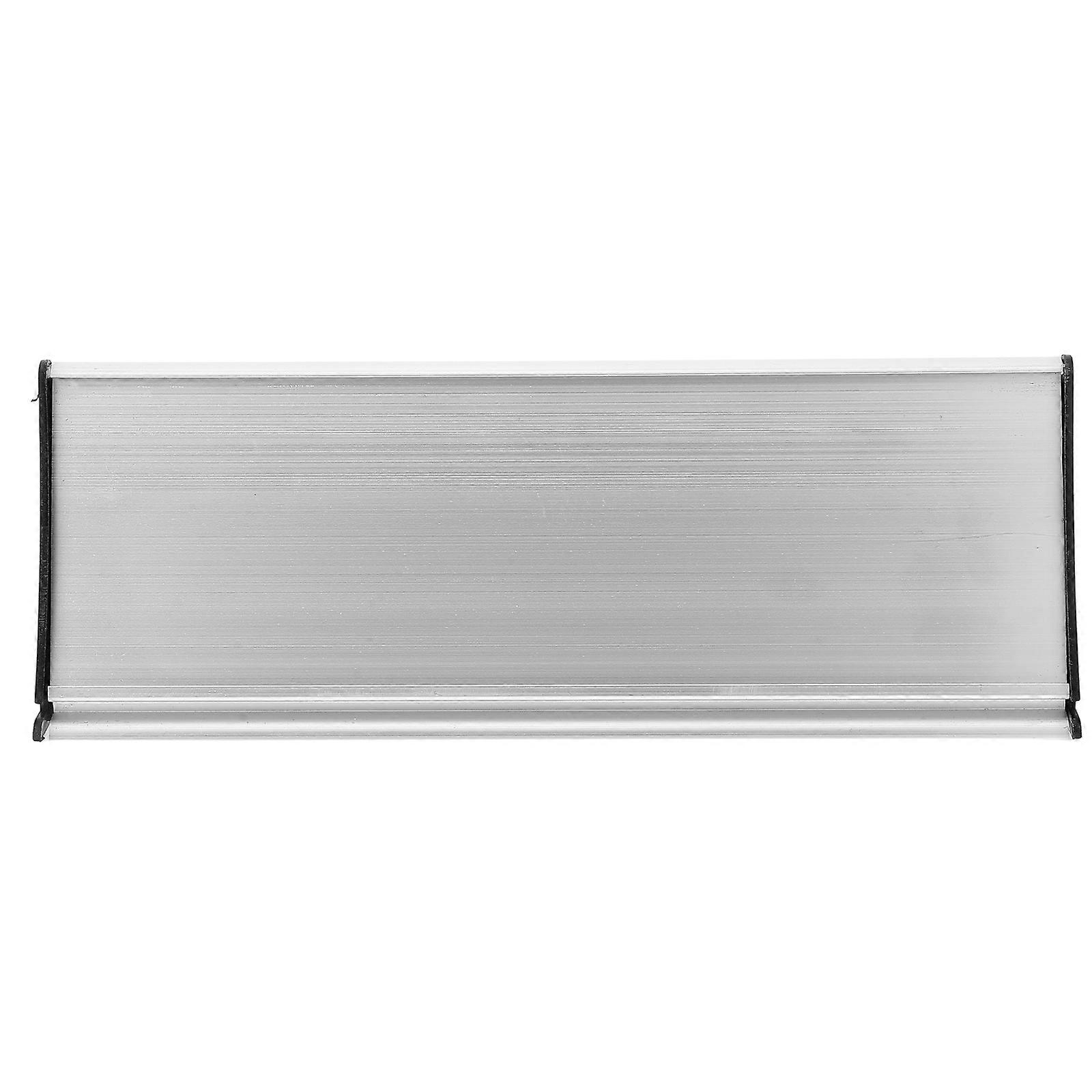 Elegant Aluminum Office Door Plate Sign Wall Decoration for Home, Office & Event DIY Personalization Projects