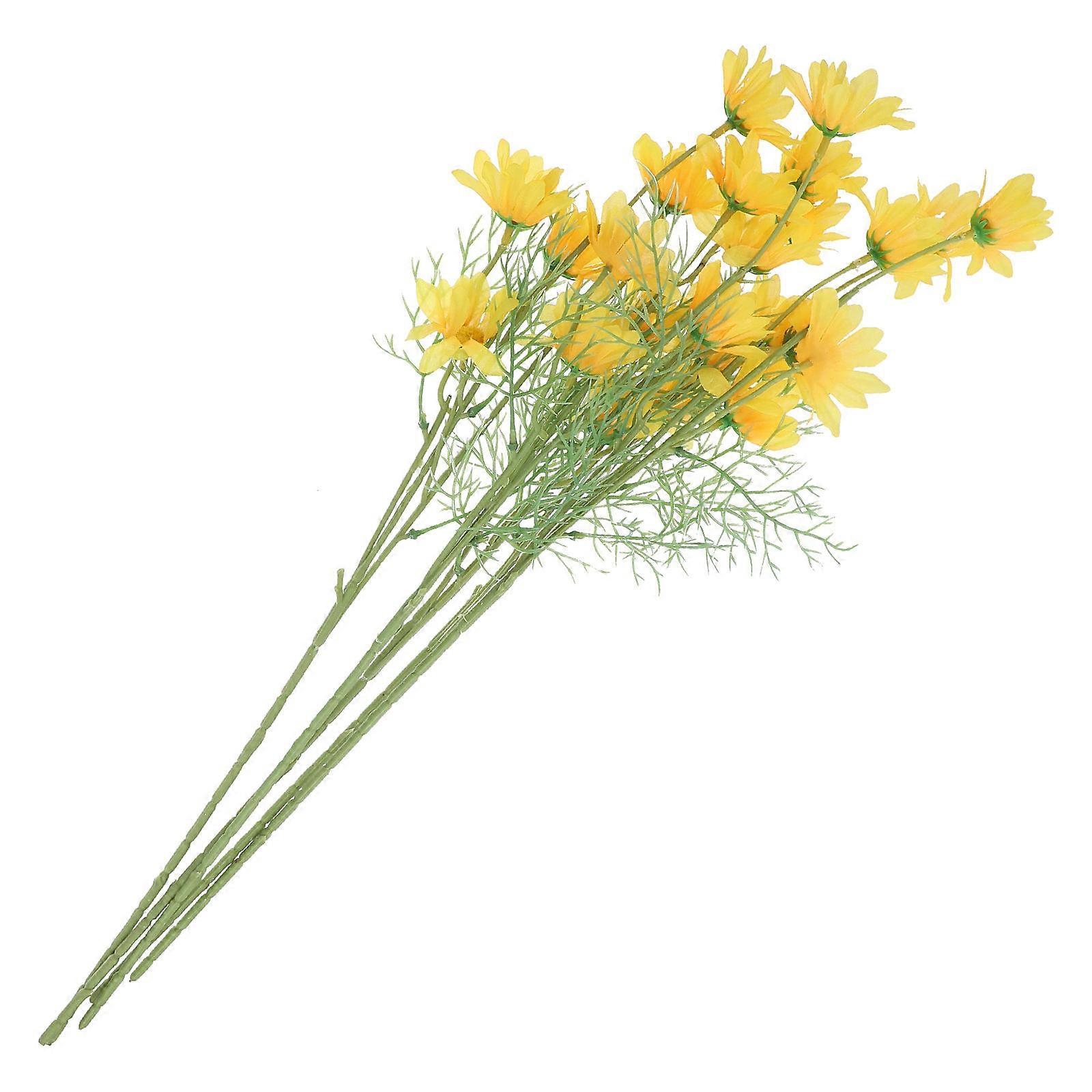 5Pcs Simulated Chamomile Flower Decor Home Adornment