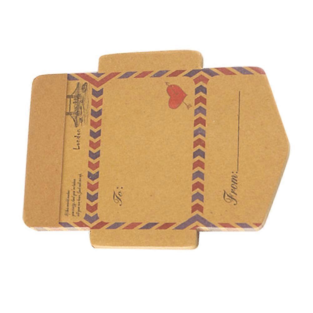 Kraft Paper Envelope Letter Writing Paper Vintage Style Message Leaving Stationary 45Sheets