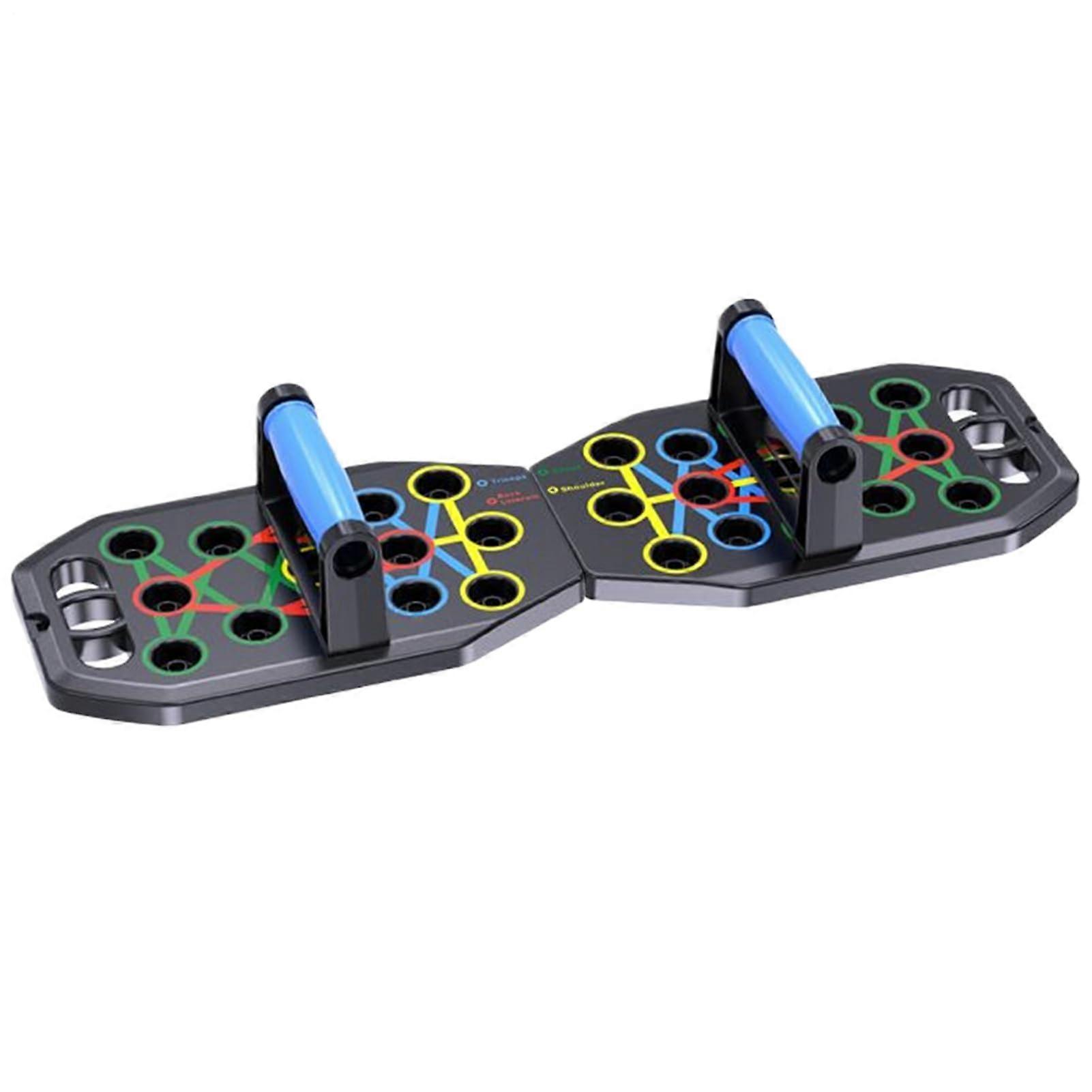 Push Up Board - Multifunctional Foldable Push Up Stand with Non-Slip Grips | Home Workout Equipment for Men Muscle Training