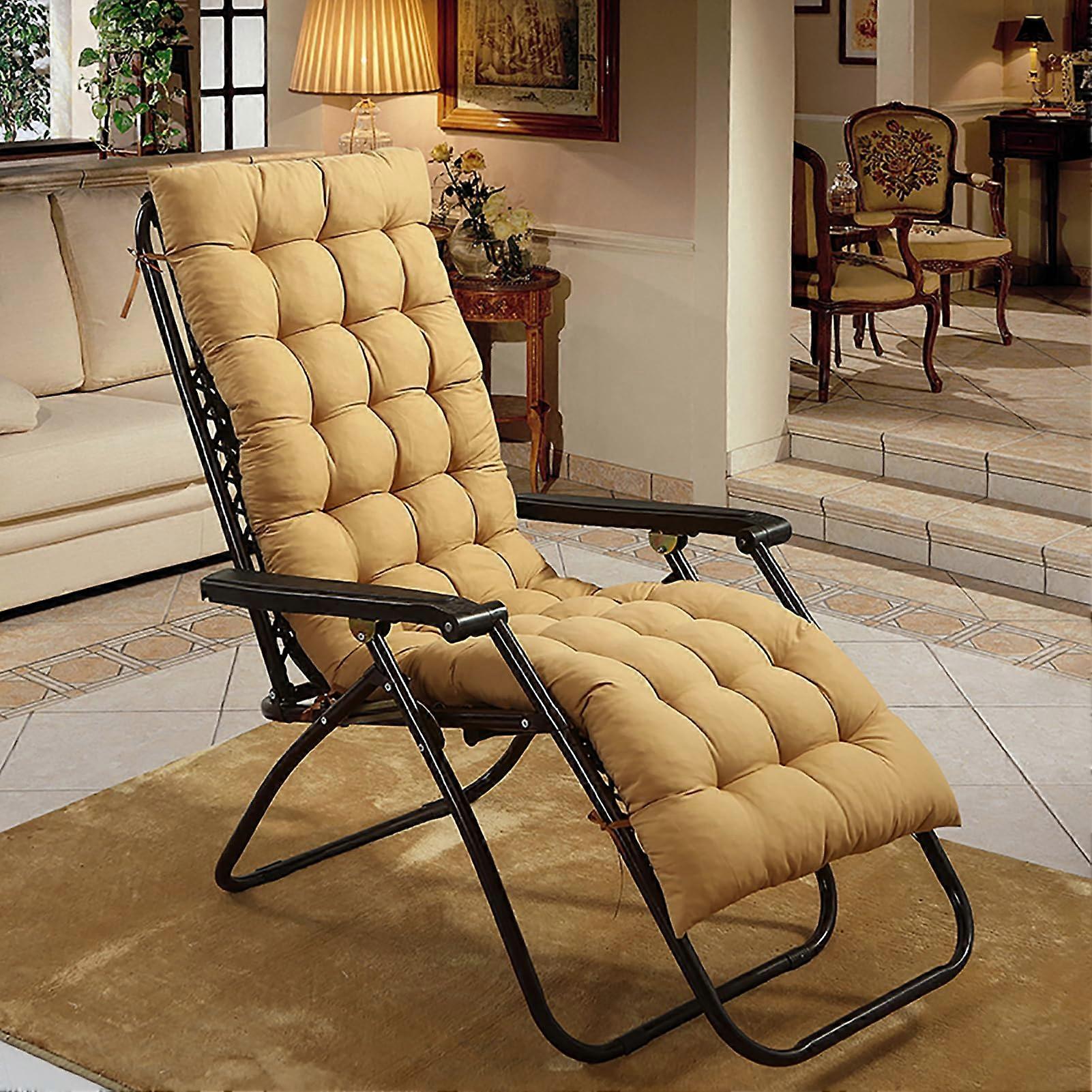 Outdoor Sun Lounger Cushion for Garden Bench Zero Gravity Chair and Folding Lounger Replacement Seat Pad 48cm x 158cm Ref: 2233