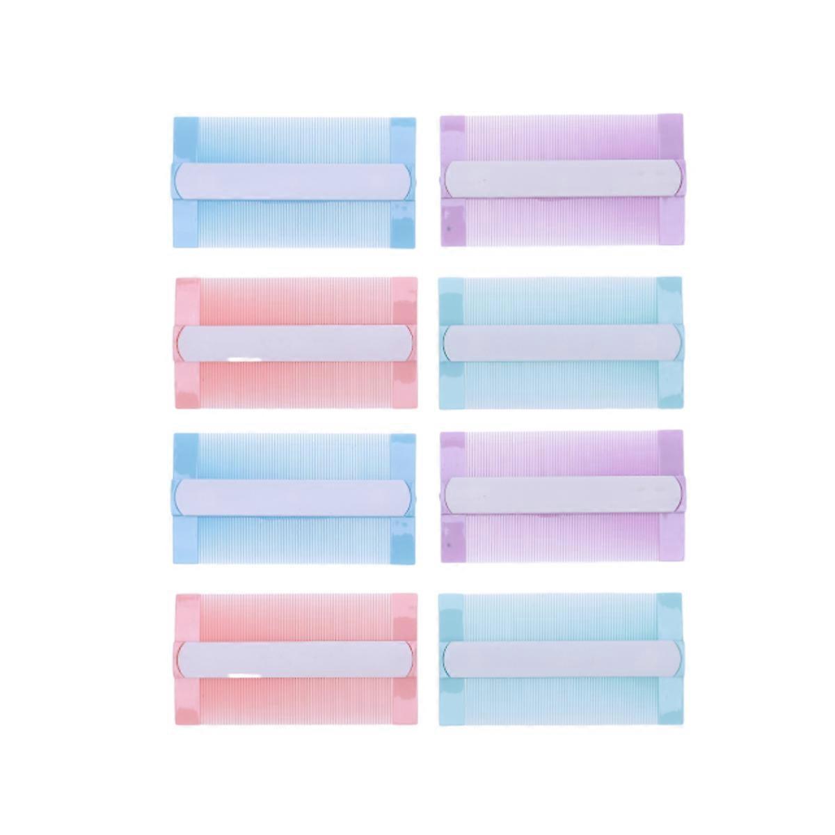 Headlice Comb Fine Tooth Design Plastic Combs for Pet 8Pcs