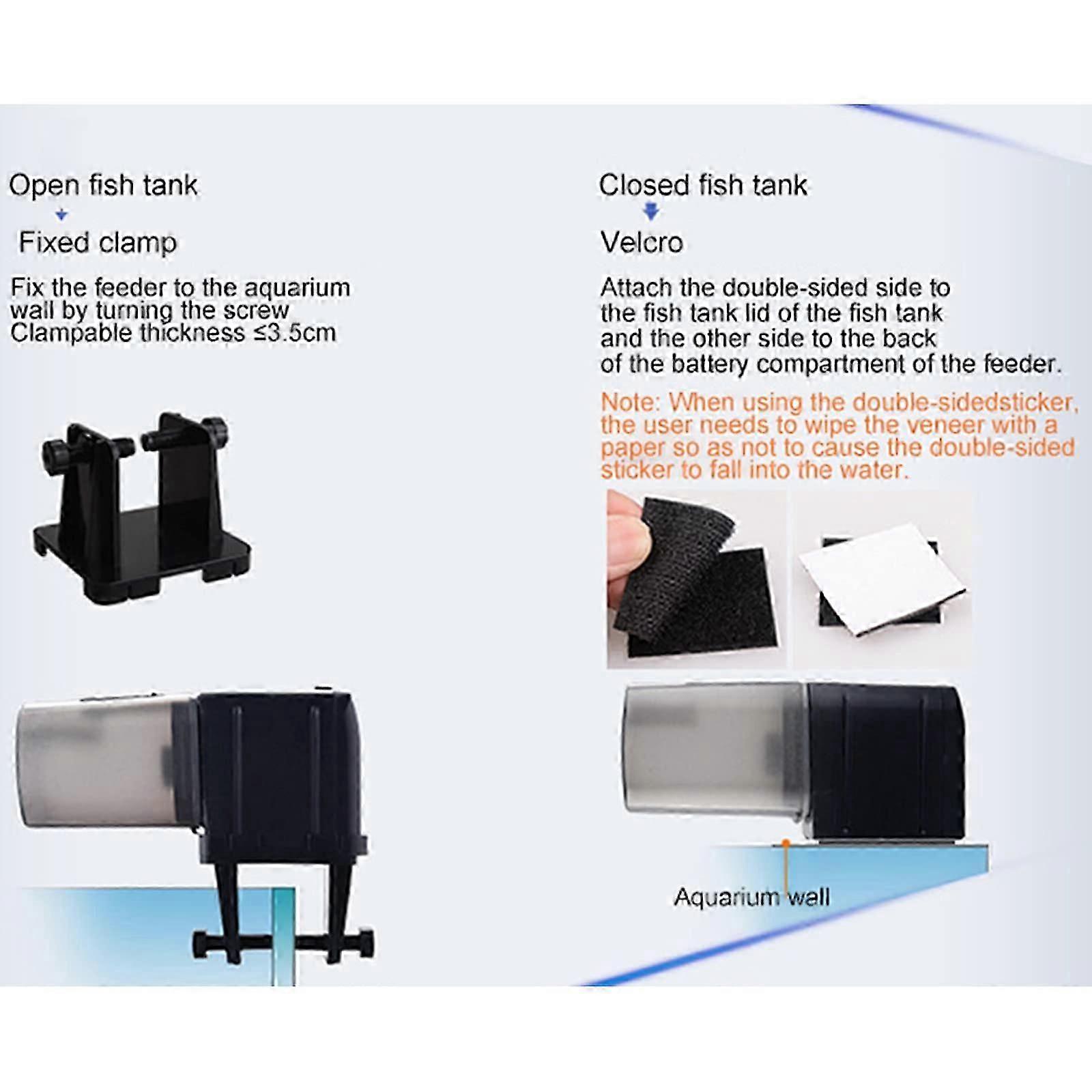 Moisture-Proof Automatic Electric Fish Feeder - Great for Holidays and Weekends