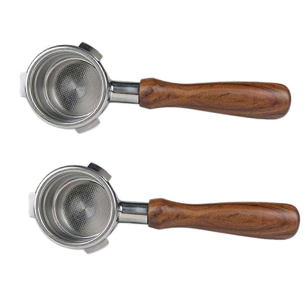 54MM Stainless Steel Coffee Machine Bottomless Filter Holder