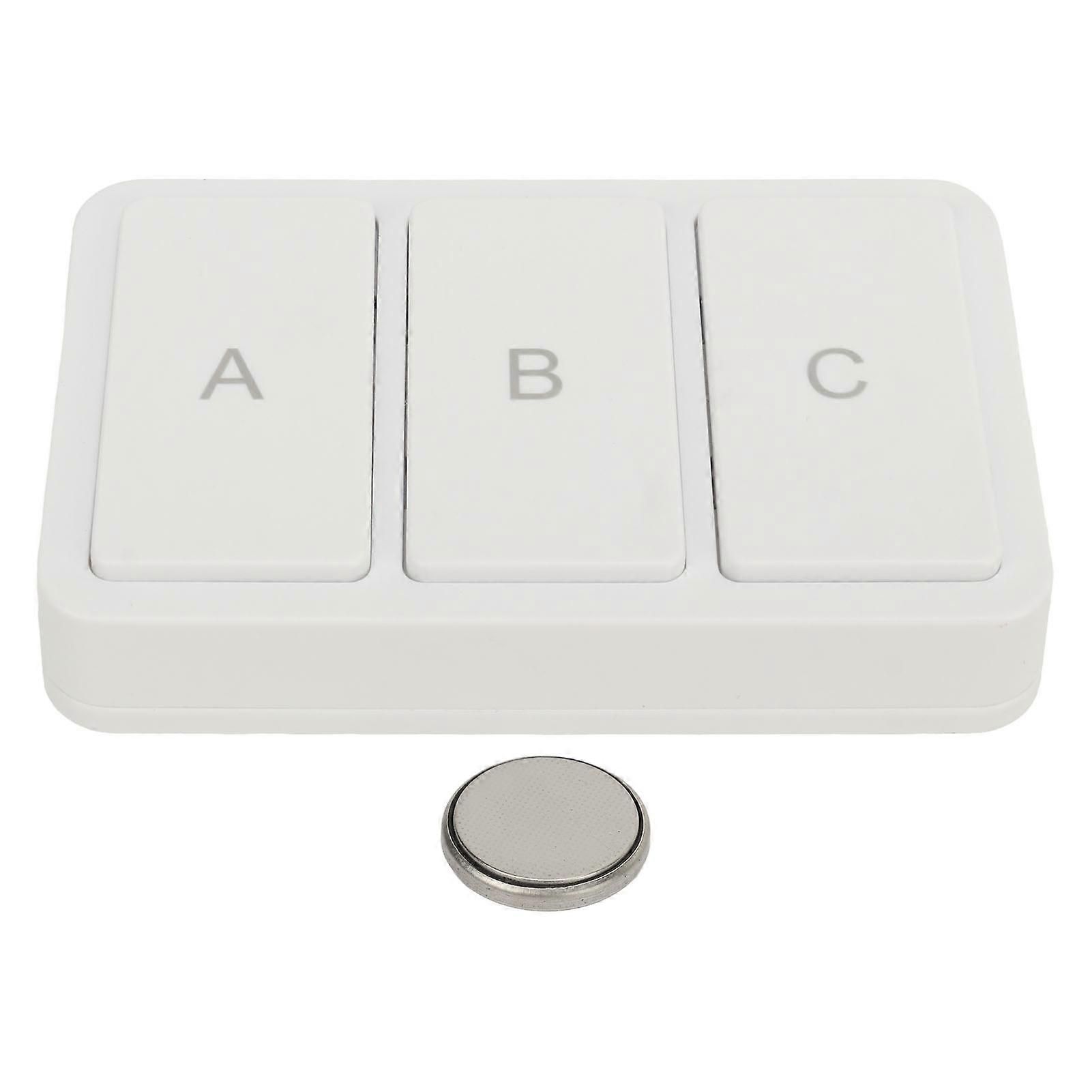 Smart Scene Button Remote 3 Gang Wireless Remote Control Switch for ZigBee for Home
