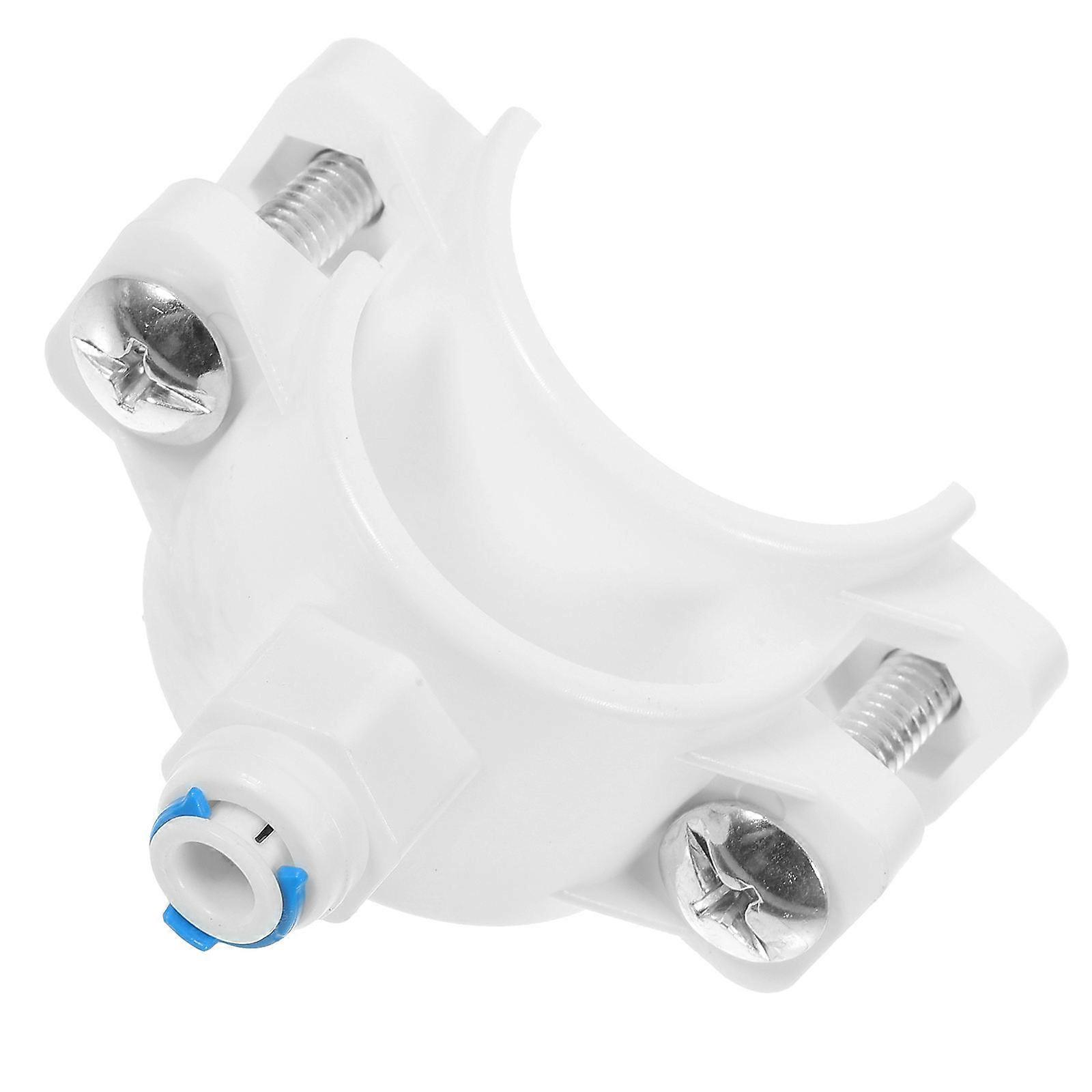 Drain Saddle Clamp with Quick Connect Fitting Durable Plastic Water Filter Valve for Reliable Wastewater Discharge and Easy Installation