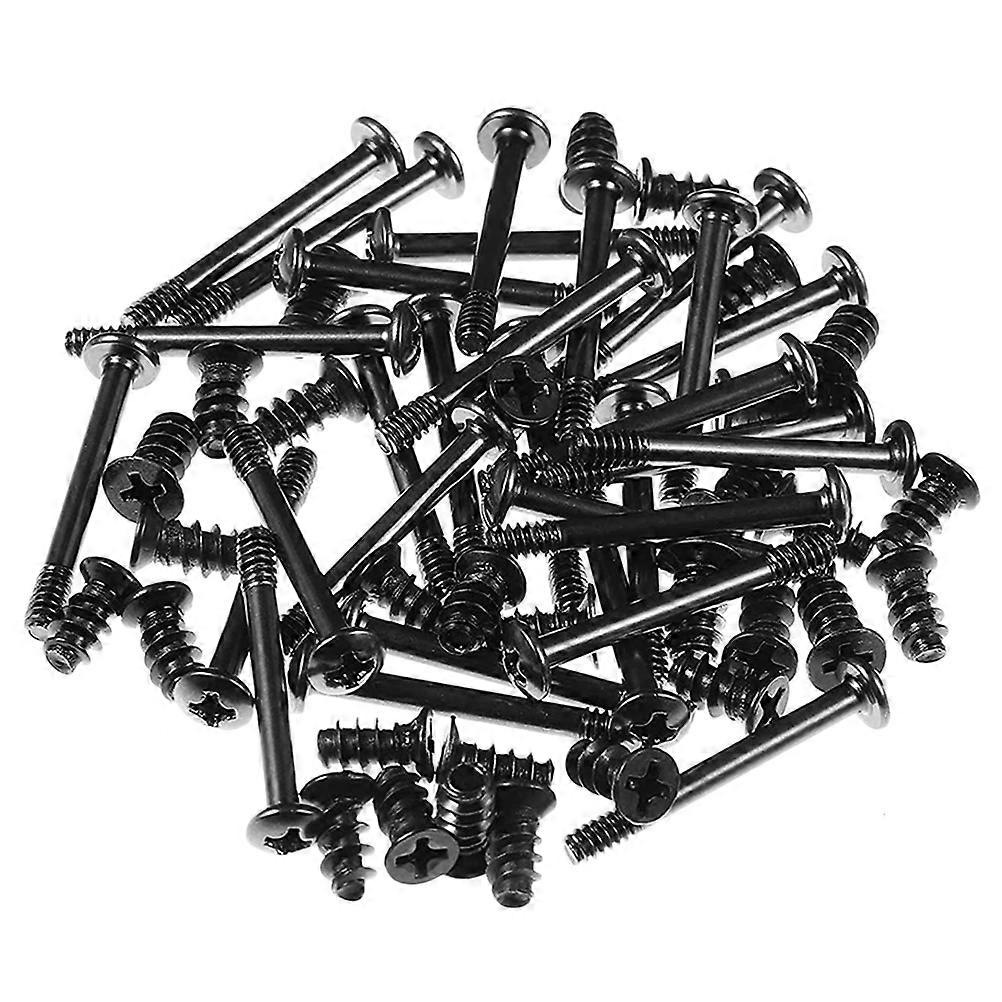 1 Set Computer Cooling Fan Screw Set Carbon Steel Screws for Computer Cases and Air Coolers Durable and Practical