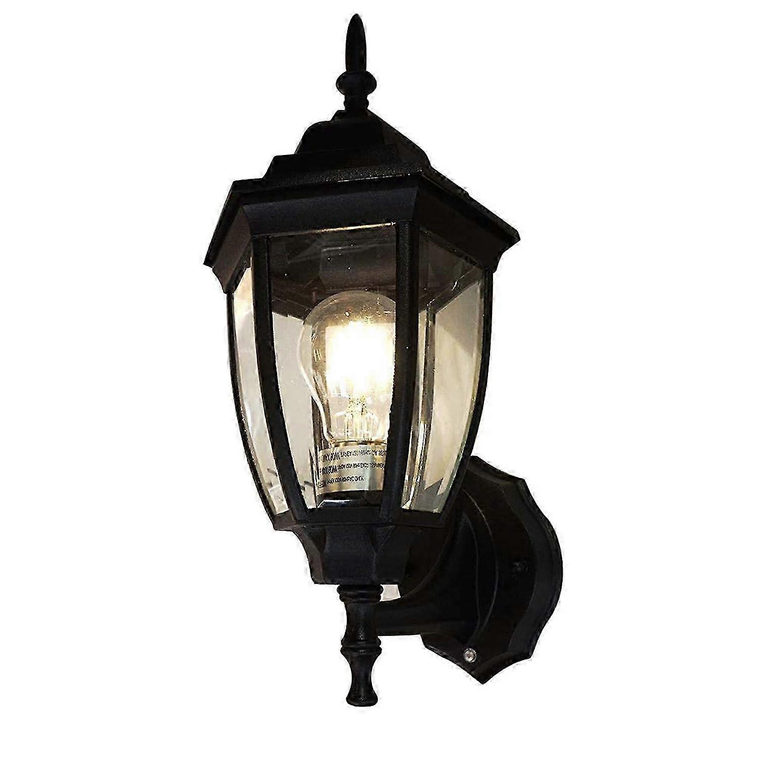 Outdoor Wall Lights, Automatic On/Off Wall Mounted Lighting with Dusk to Dawn Sensor for Porch and Patio Use