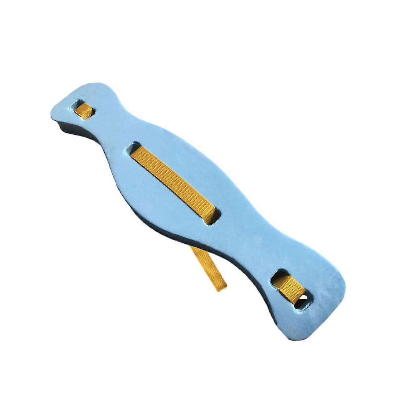 Swimming Training Board Fish Shaped Waterproof Blue Floating Belt