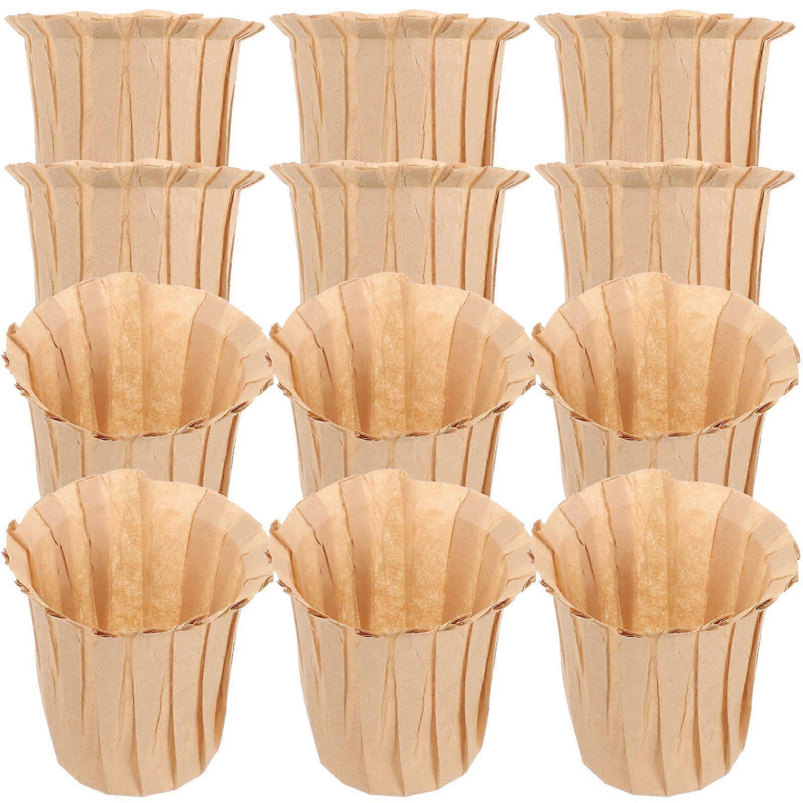 Filter Coffee Paper Cups For Espresso Machine 6x5.5CM 50Pcs