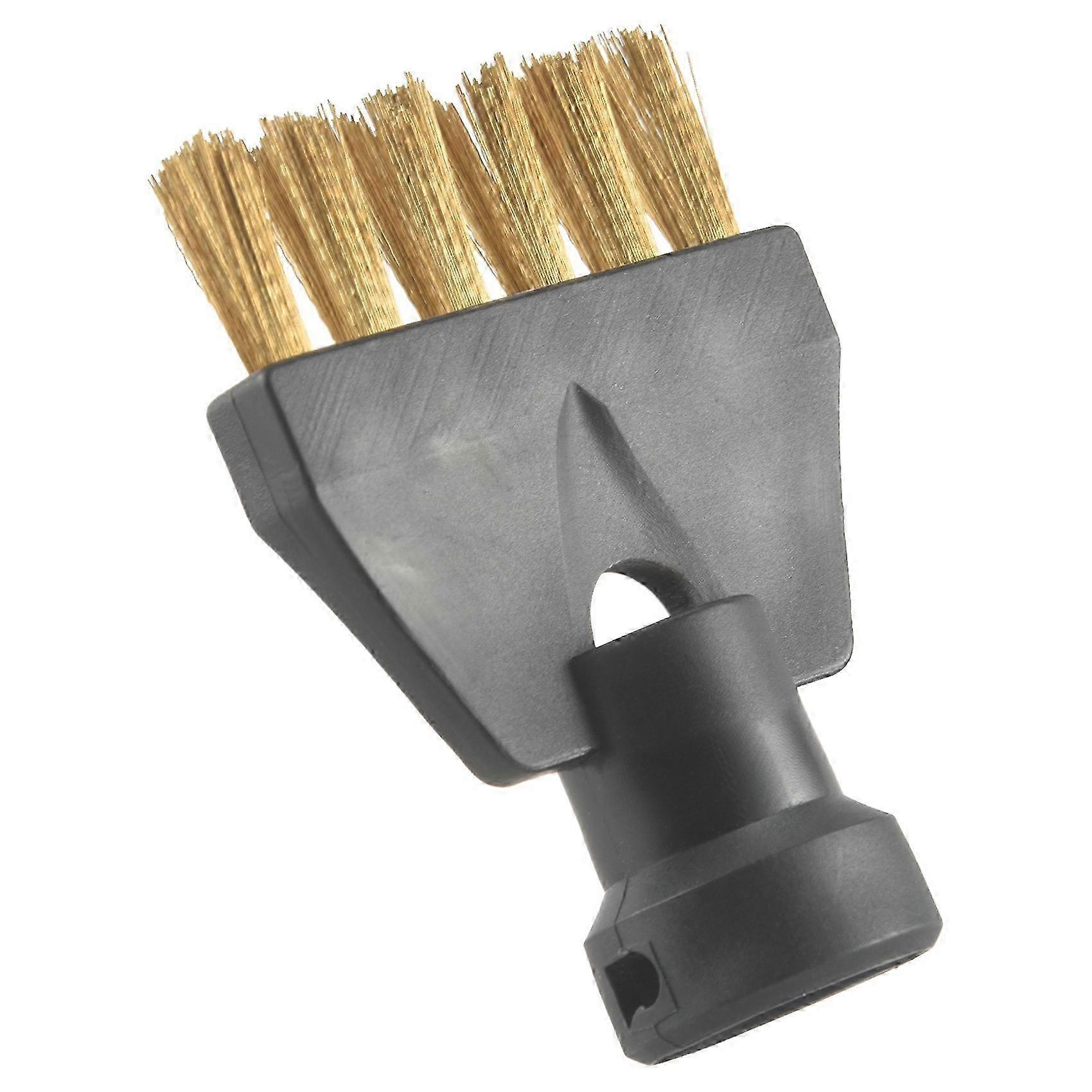 Flat Copper Brush Cleaning Brush for Steam Cleaner Attachment Compatible with Certain Models