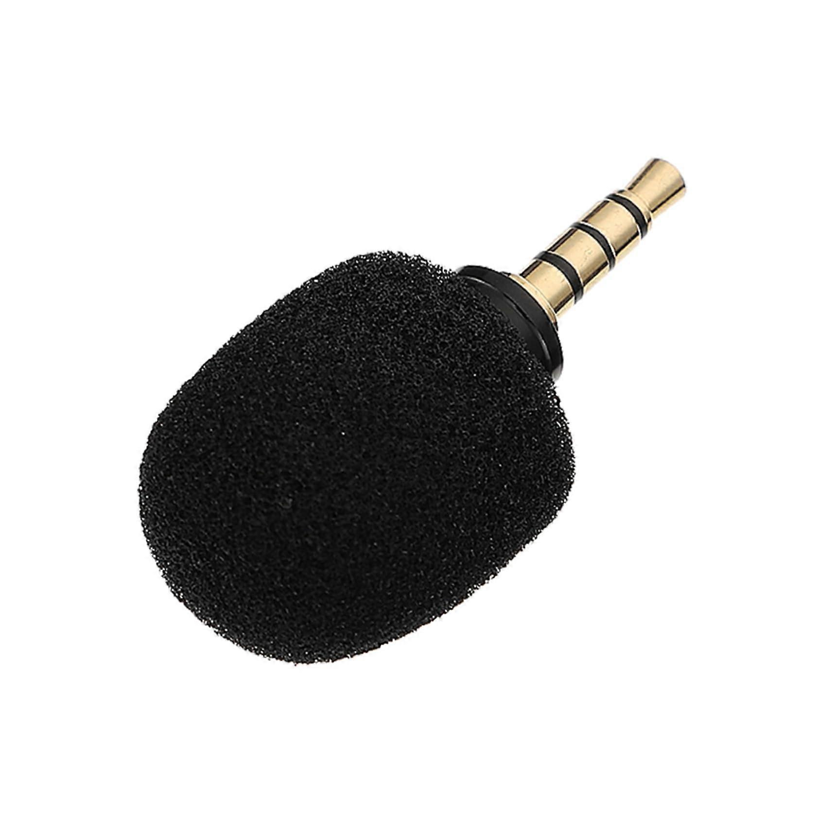 Wireless Microphone for Live Vocals TRRS Plug Portable Noise Cancelling Mic for Smartphones Karaoke Compact Design