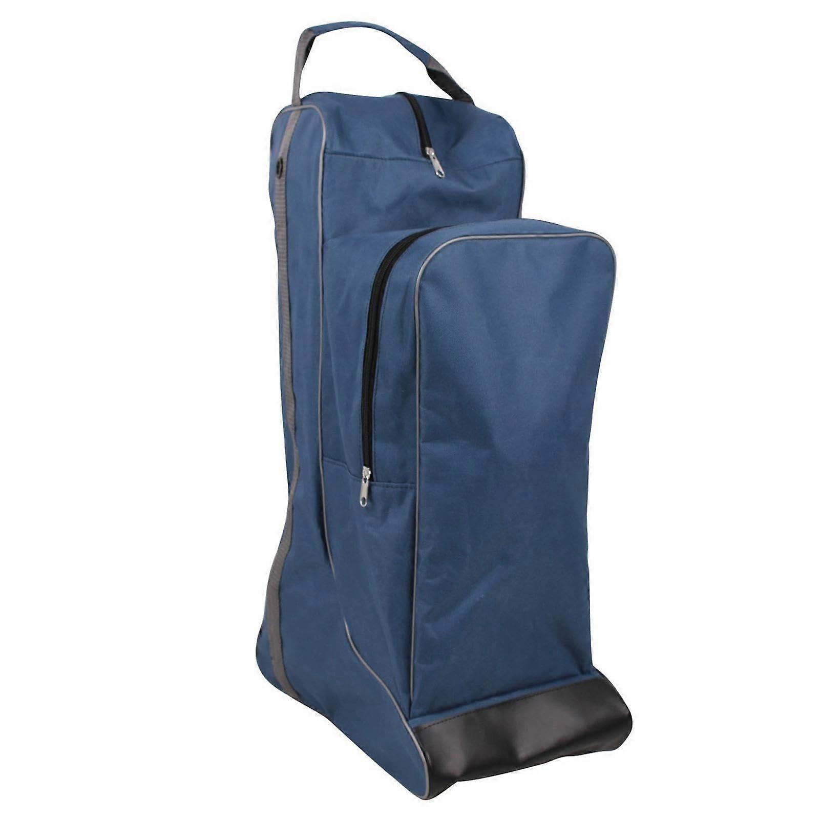 Riding Boot Bag Large Capacity Waterproof Travel Boot Carrier with Portable Design for Equestrian Gear