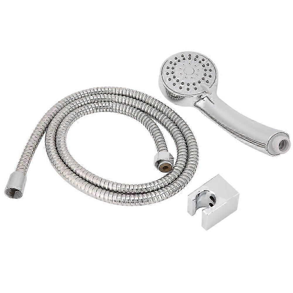 Adjustable Handheld Shower Set - Complete with Hose & Holder for UK Bathrooms