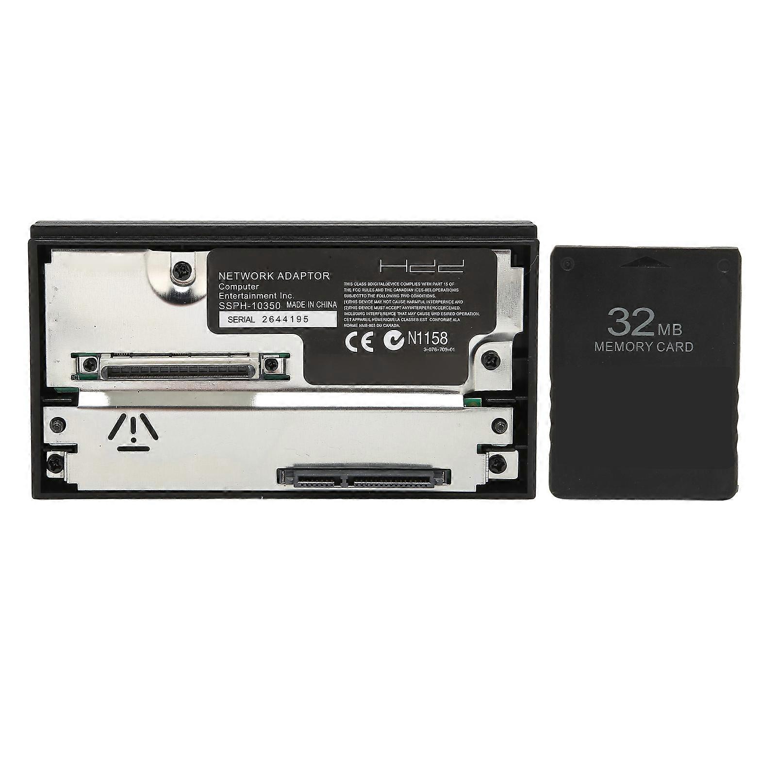 For PS2 Professional SATA Interface HDD Hard Disk Adapter with 32MB FMCBV1.966 Memory Card for PS2