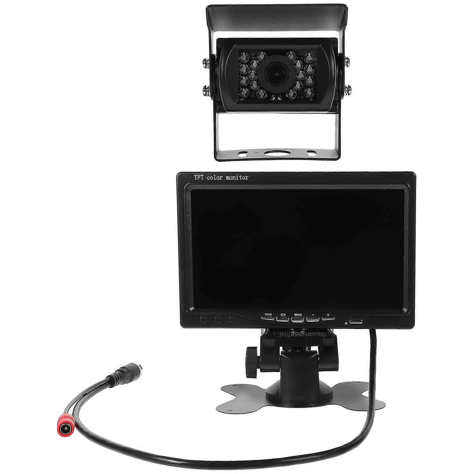 Truck Van Backup Camera Display Monitor Kit for Enhanced Driving Safety with Durable Design and Easy Installation