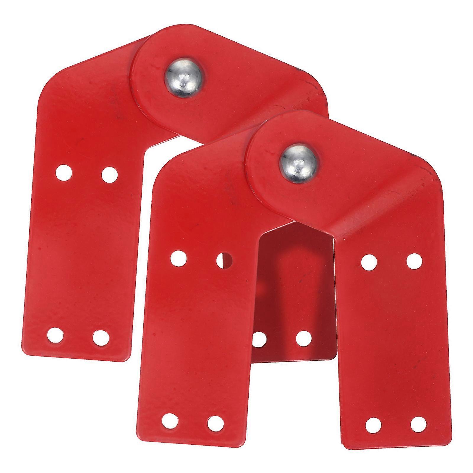 Hardware Hinge Long Hinges For Ladders General Users Easy Installation Square Shape 2Pcs