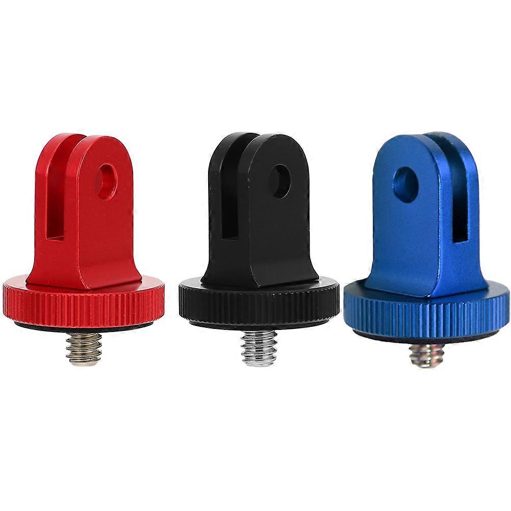 3pcs Tripod Mount Adapter with 1/4 Inch Screw for Selfie Stick