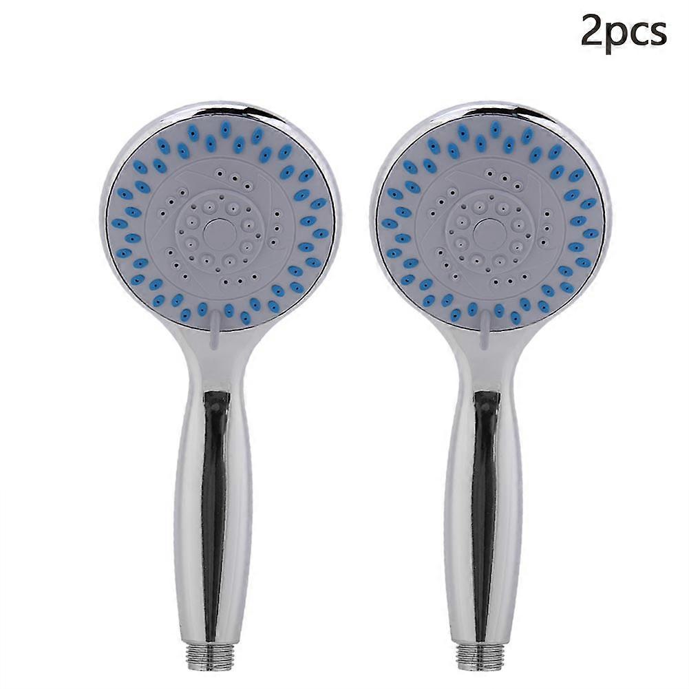 2PCS Handheld Shower Head Adjustable Bathroom Water Saving Sprayer