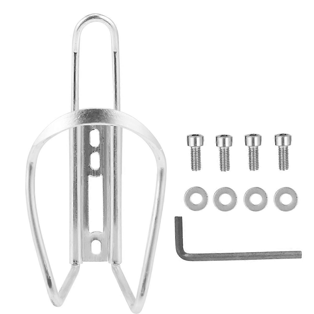 Metal Water Bottle Cages Kettle Holder Prevents Bottle Falling Out 14x7x6.5cm 2Pcs